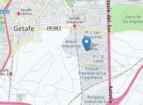 Suelo industrial en Getafe