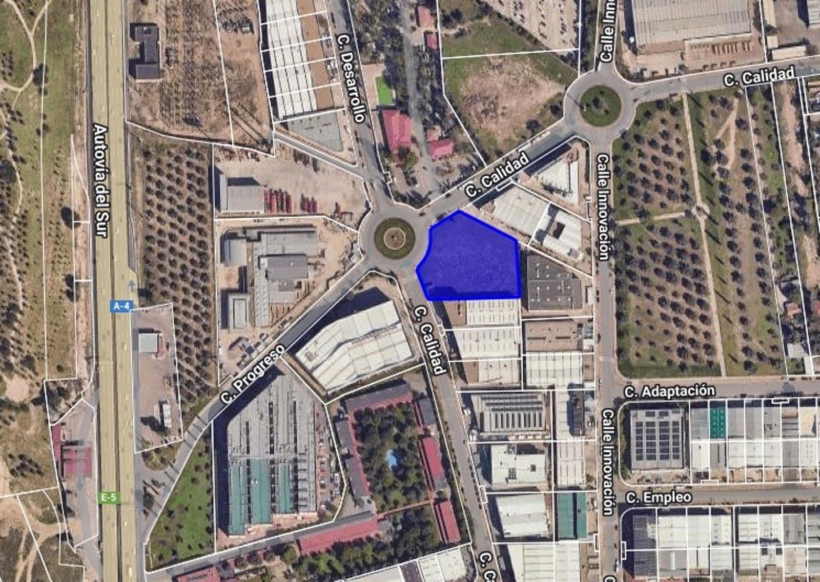 Suelo industrial en Getafe