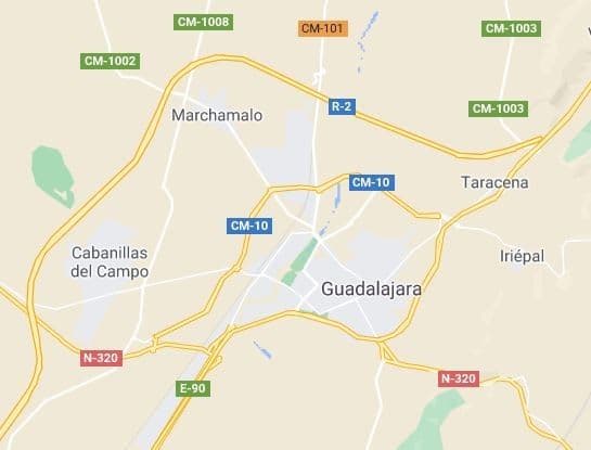 Suelo industrial en Guadalajara