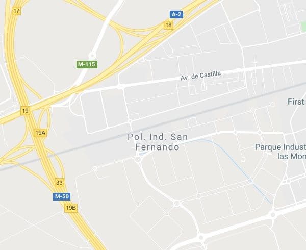 Suelo industrial en San Fernando de Henares